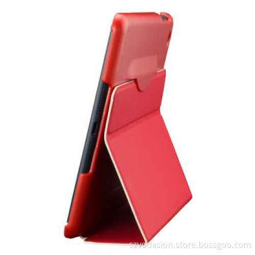 Folio Leather Smart Cover Case for iPad Mini, with Stand and Front/Back
